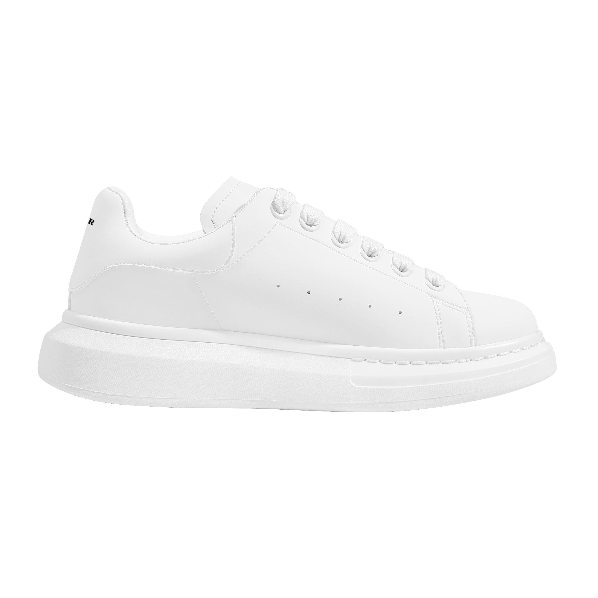 Mens White Low Top Chunky Shoes