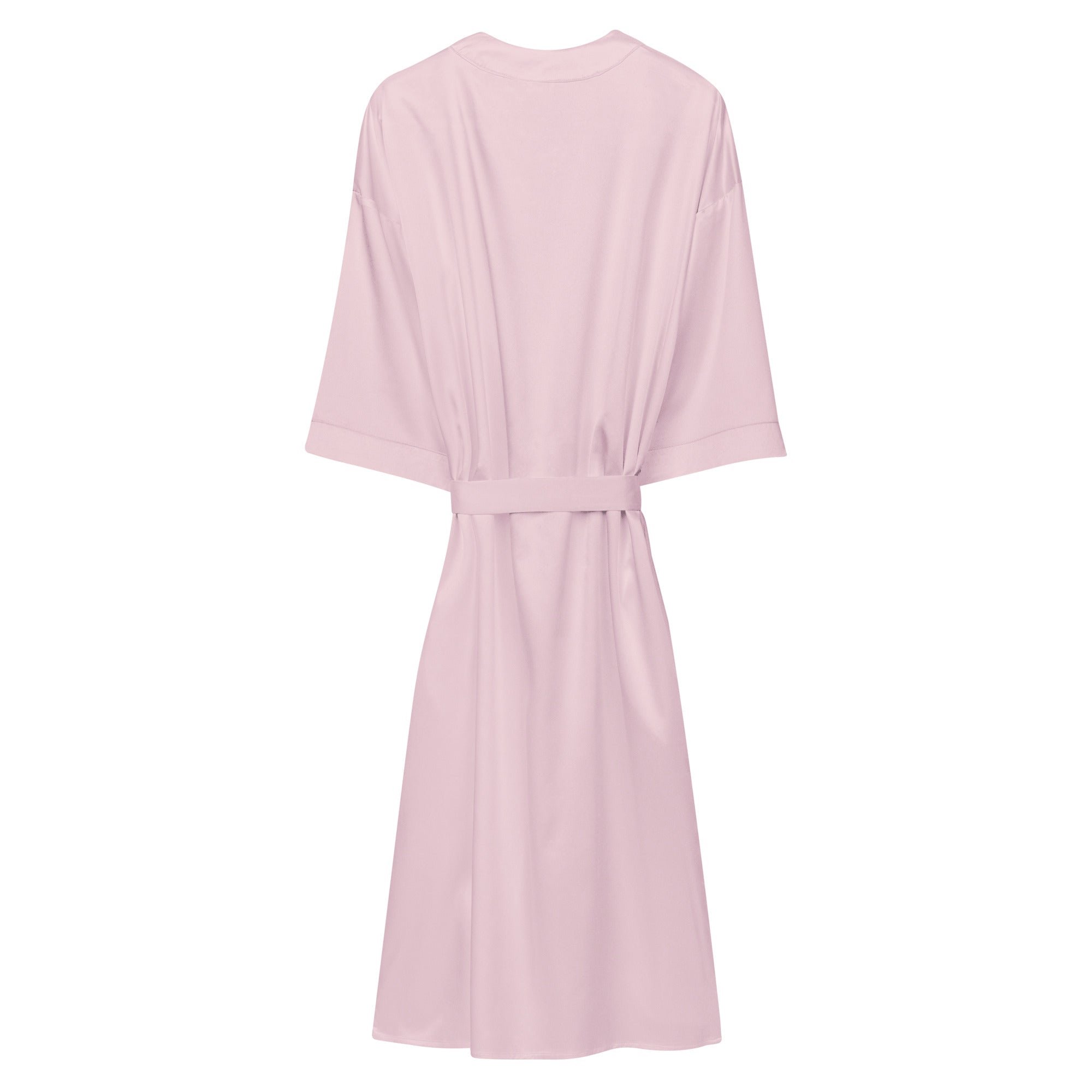 Satin robe Pink