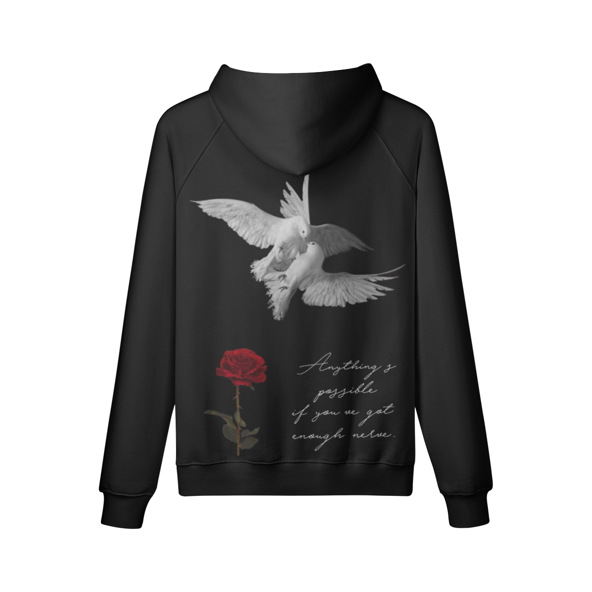 Hoodie Rose AA