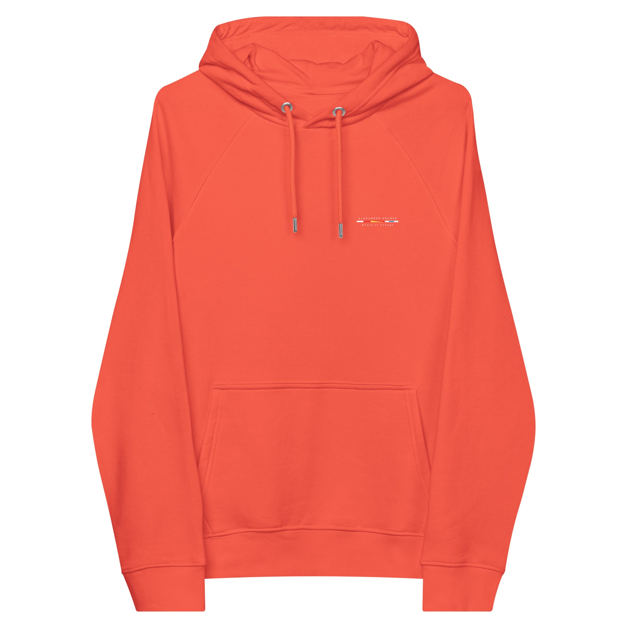 Unisex eco raglan hoodie