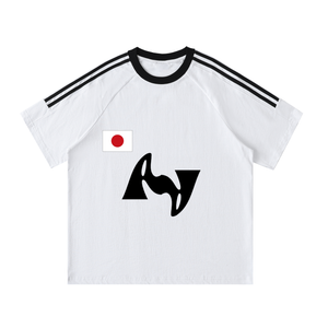 Japan Crewneck Cotton T-Shirt