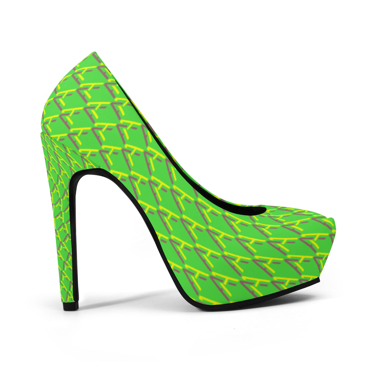 Ulva Women Platform Pumps 5 Inch High Heels