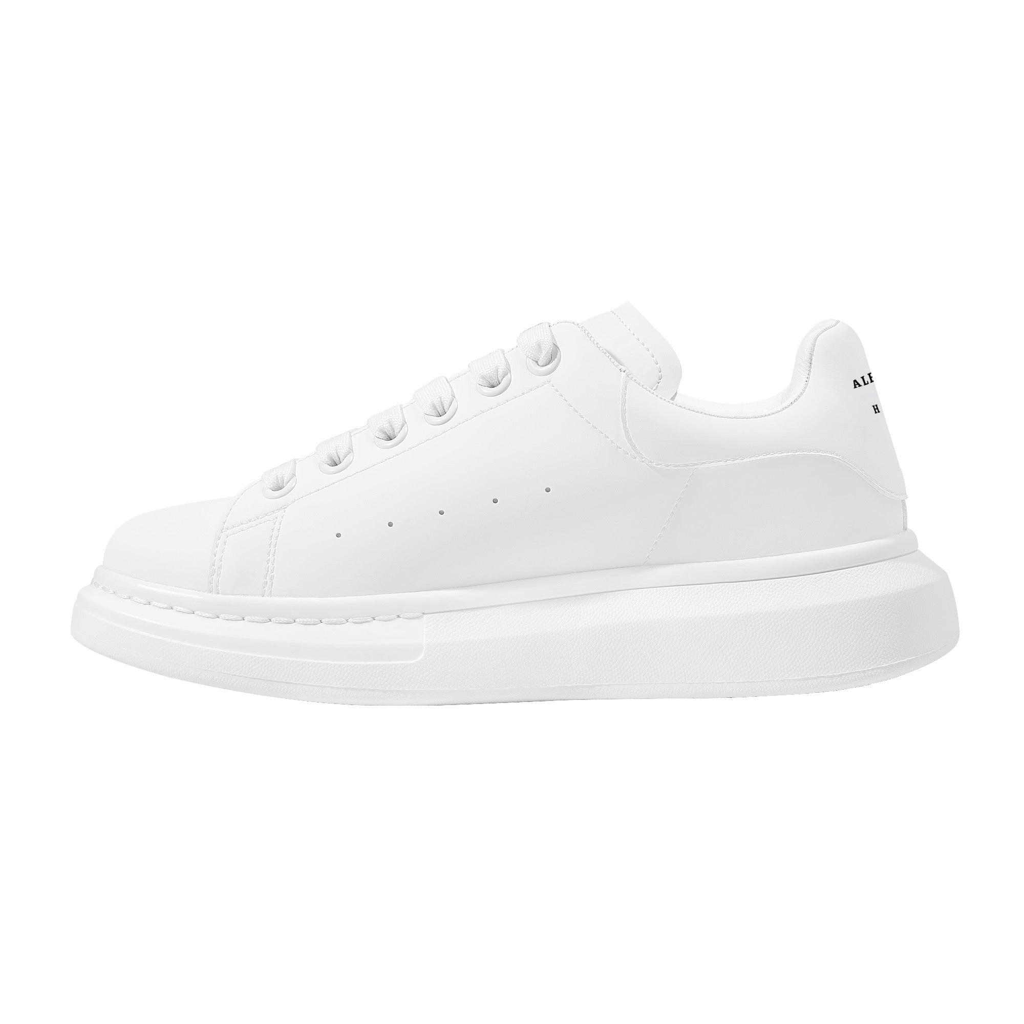 Mens White Low Top Chunky Shoes