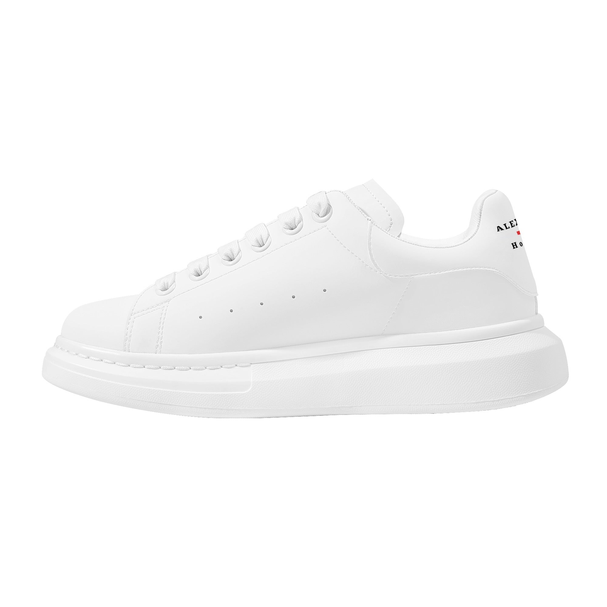 Womens White Low Top Chunky Shoes