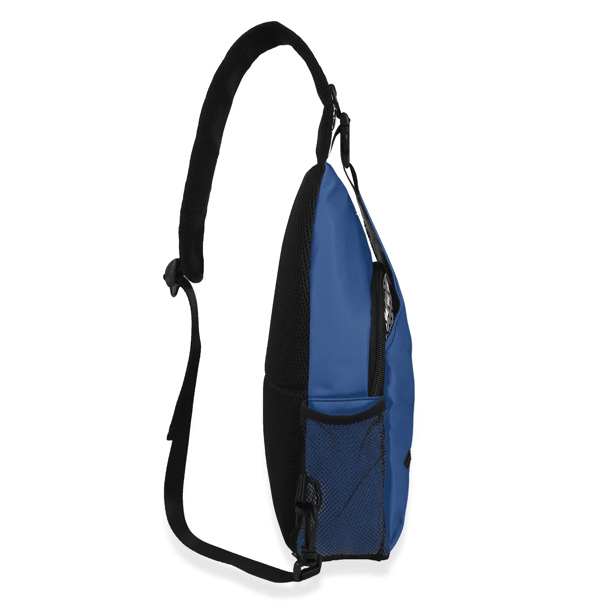 Blue Chest Crossbody Bag