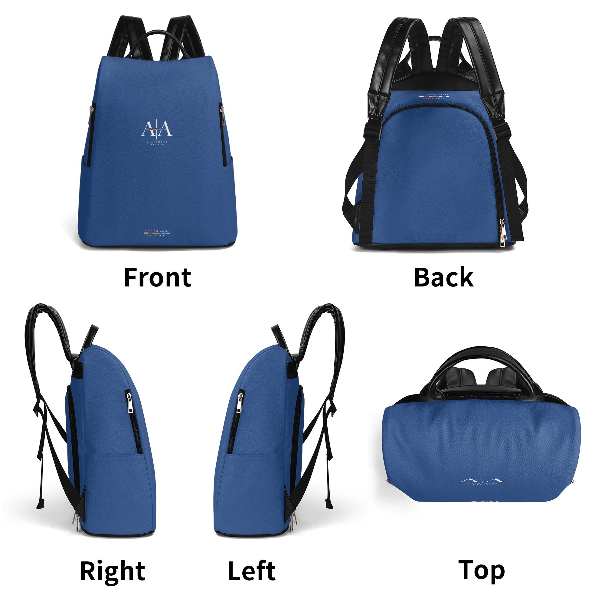 Blue Travel Backpack