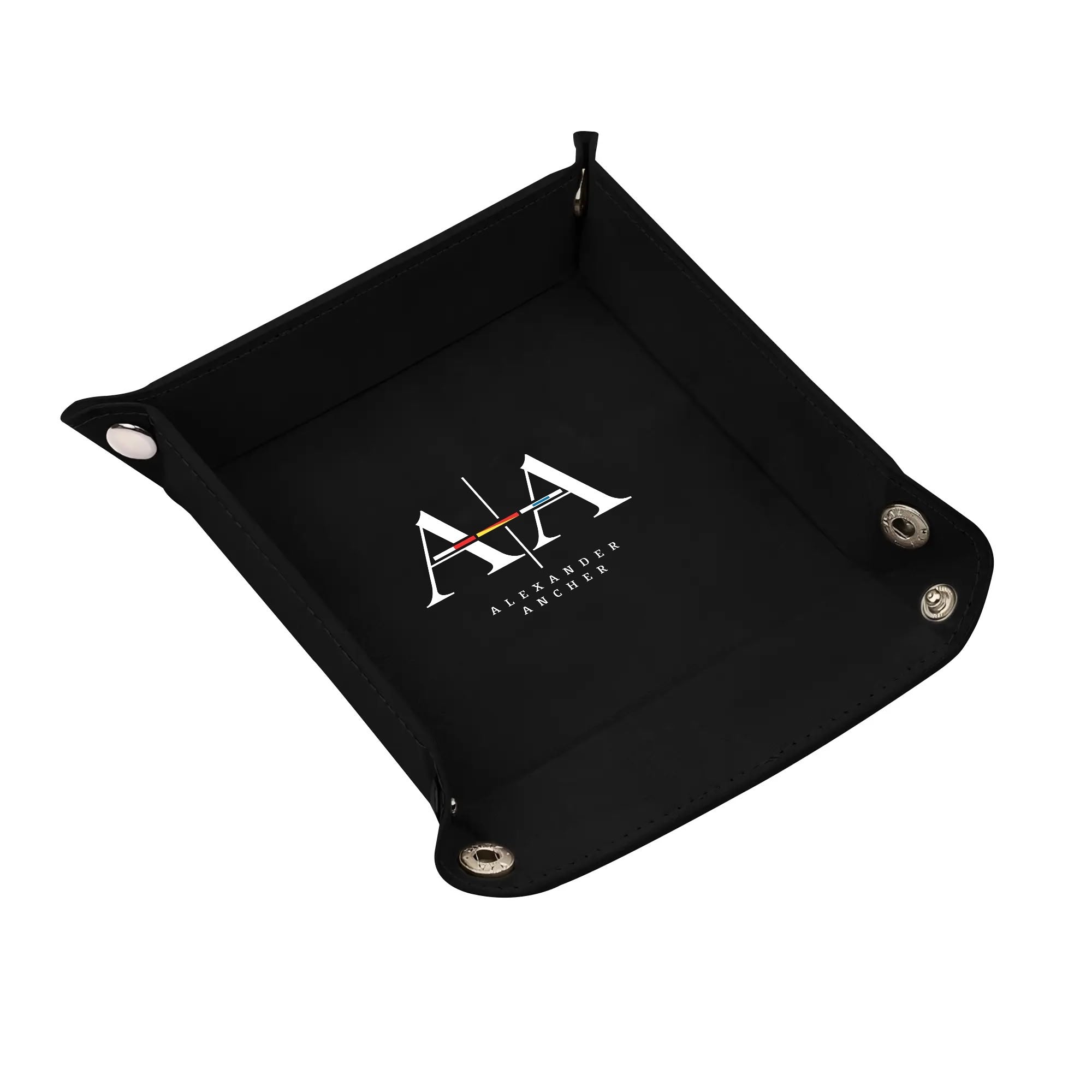 PU Leather Valet Tray