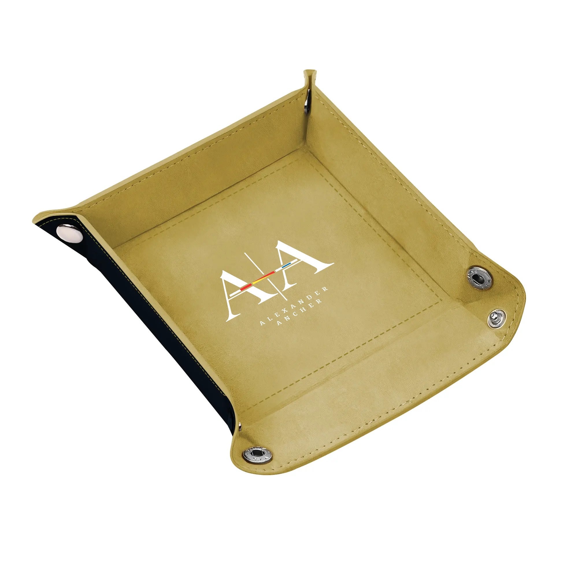 PU Leather Valet Tray