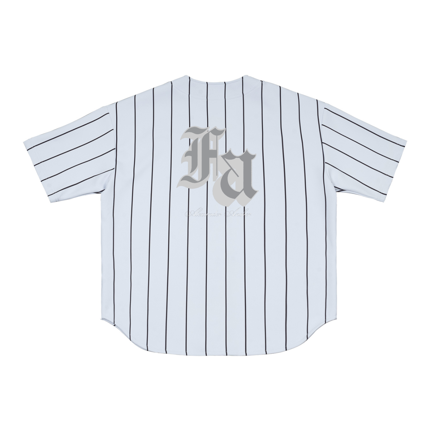 Pinstripe Baseball Jersey