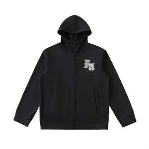 AA Essential Heavyweight High Neck  Zip-Up Hoodie