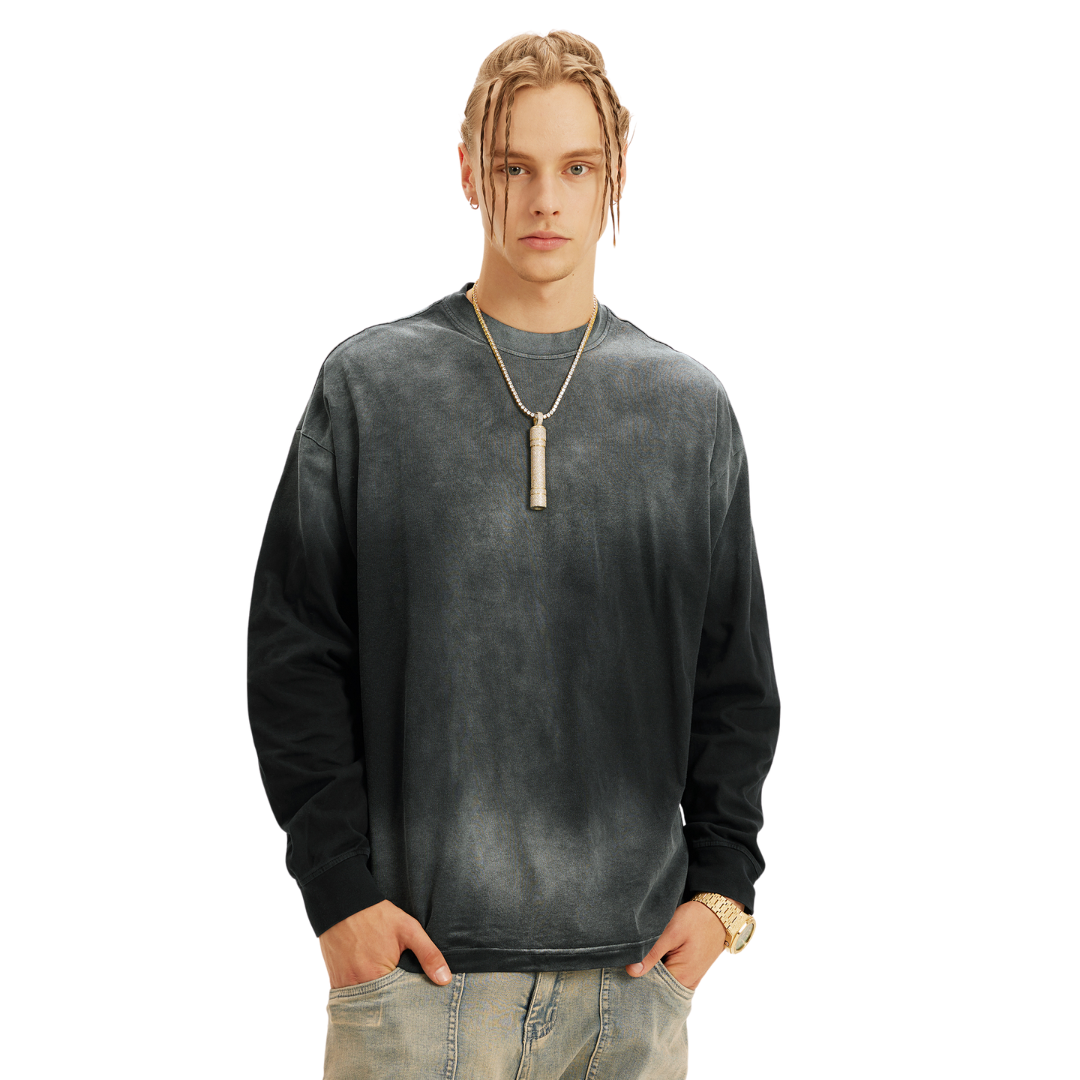 Kopie van Oversized Sun Faded Long Sleeve