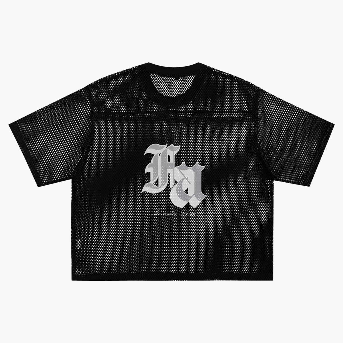 See-through Boxy Net T-Shirt
