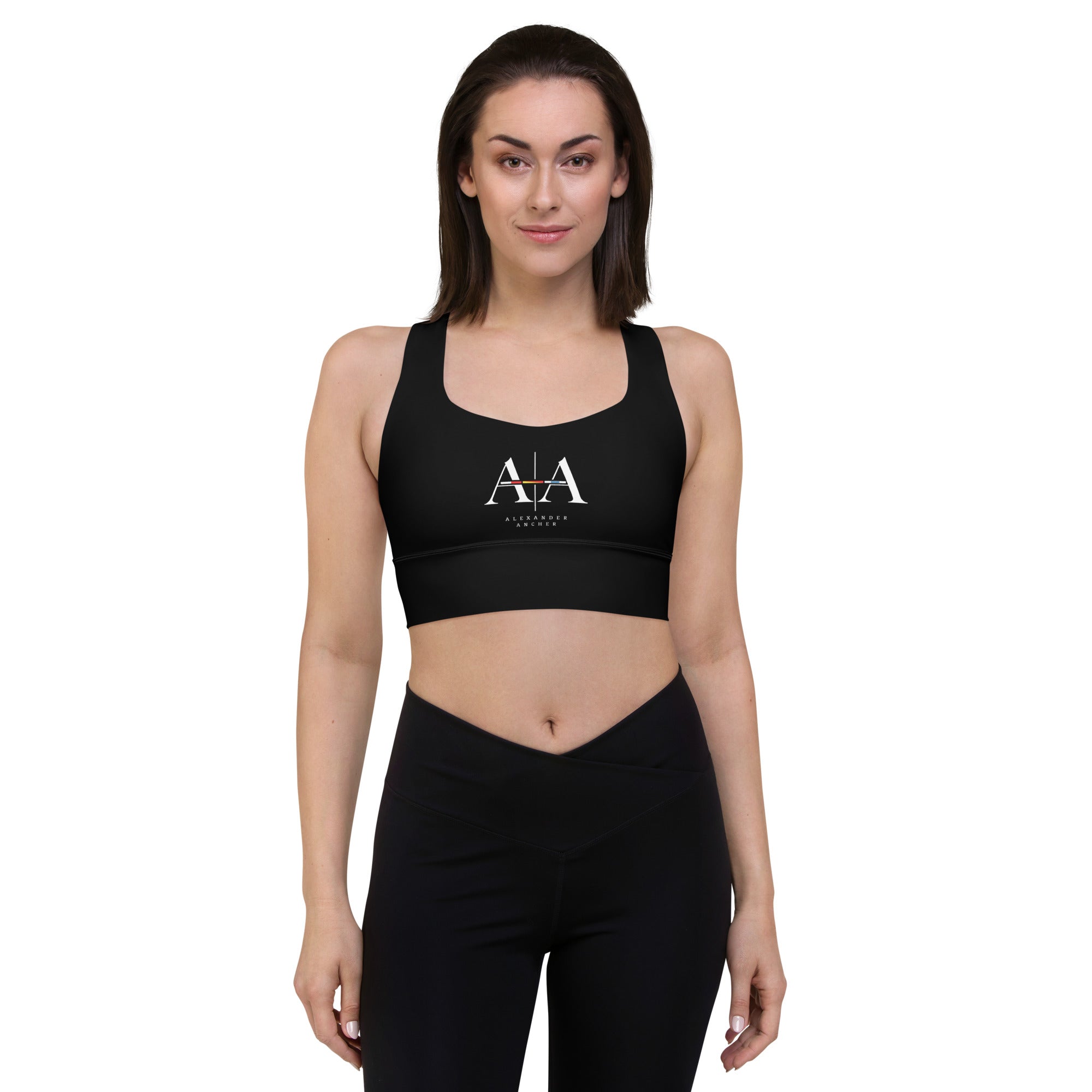 Longline sports bra