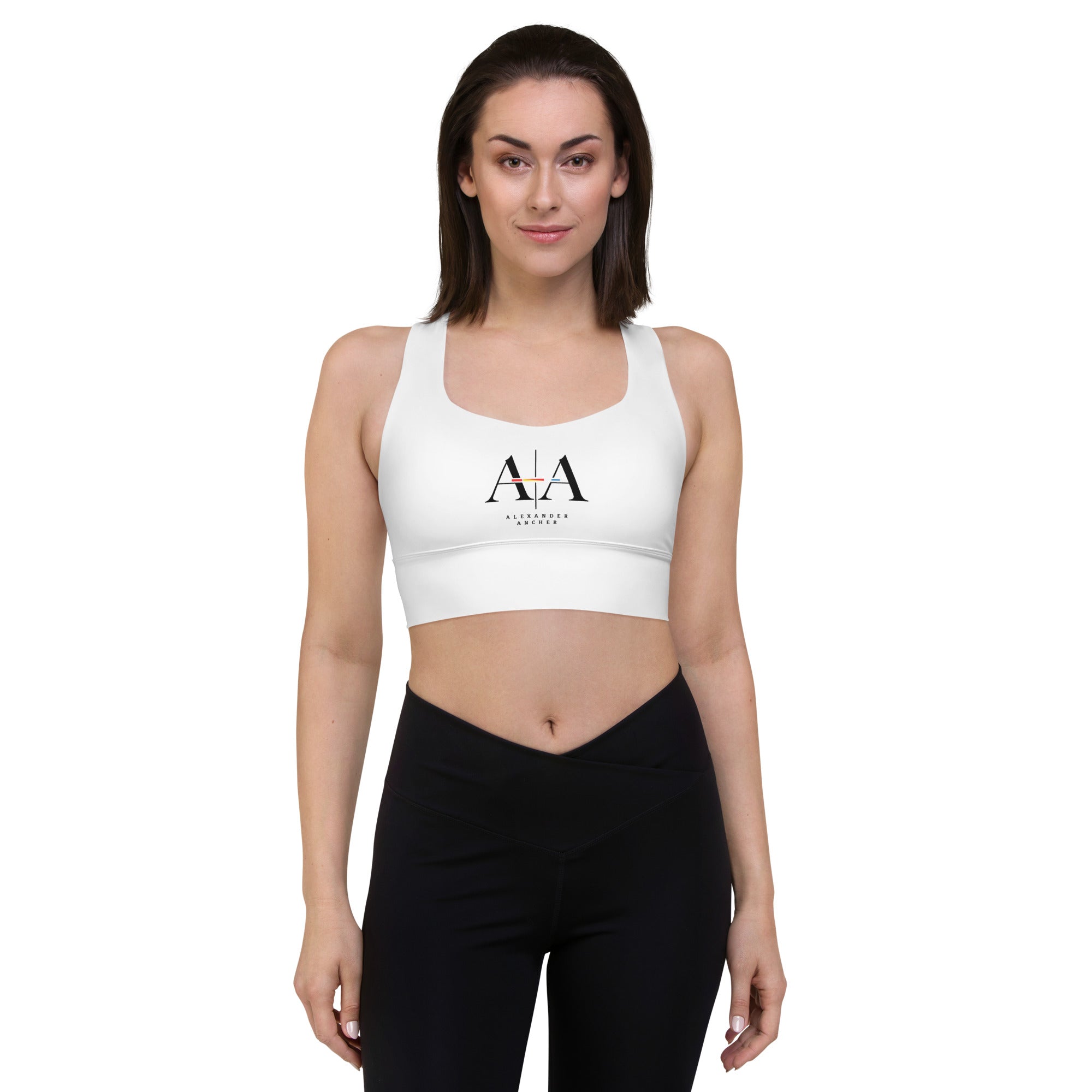 Longline sports bra