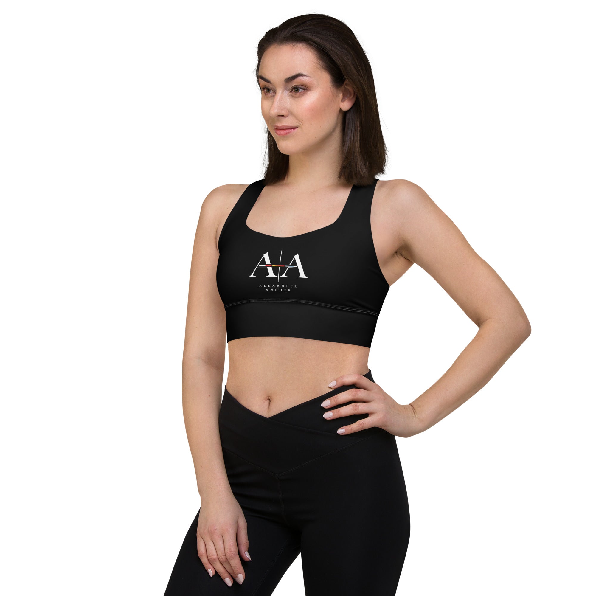 Longline sports bra