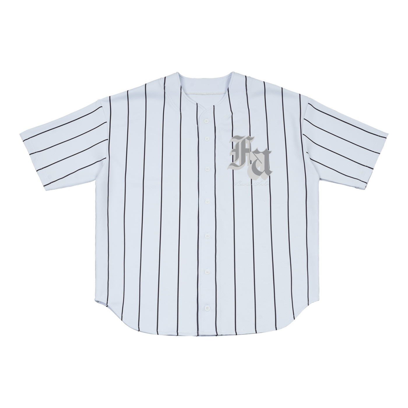 Pinstripe Baseball Jersey