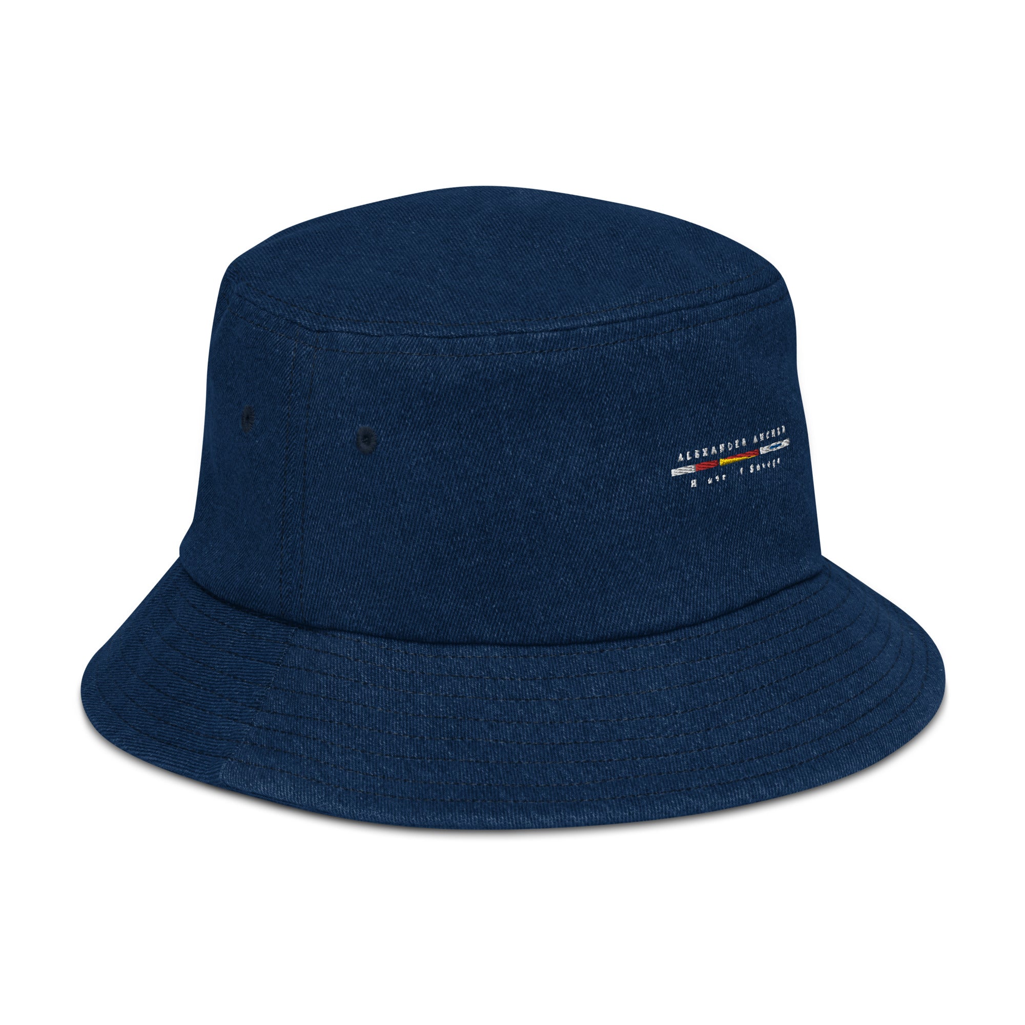 Denim bucket hat