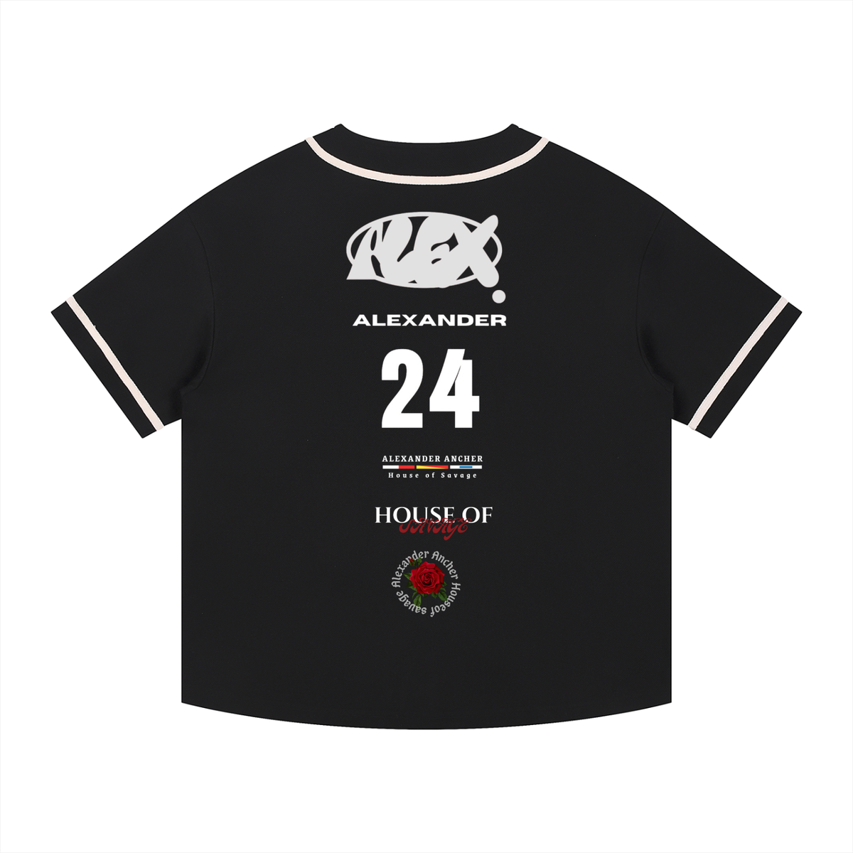 AA baseball Button-Up Jersey
