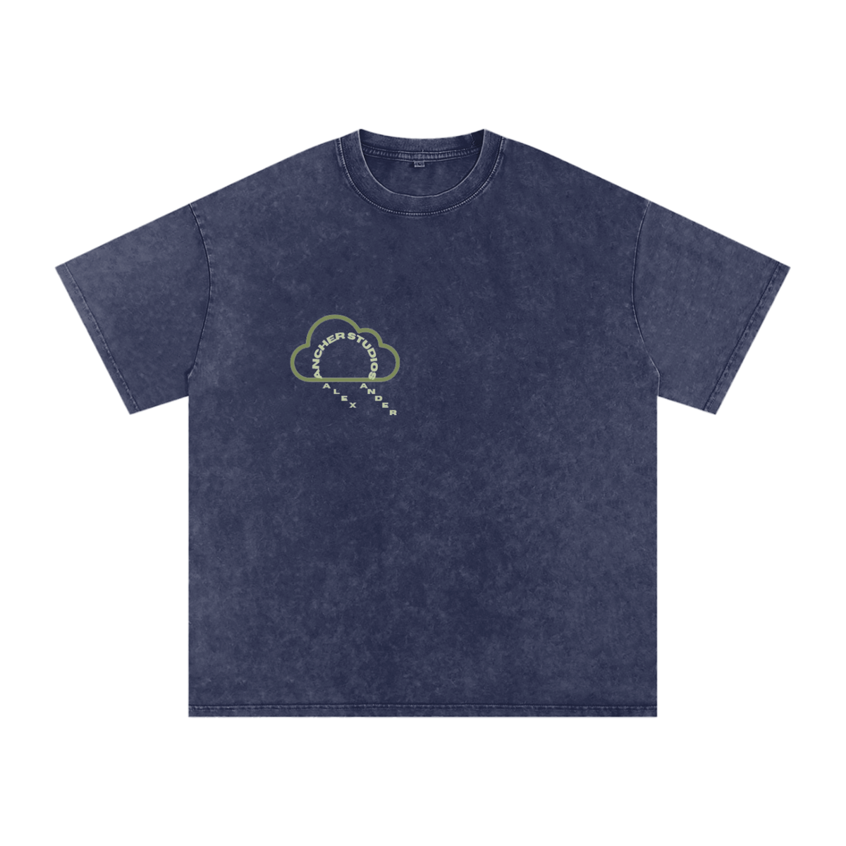 green cloud oversized T-Shirt