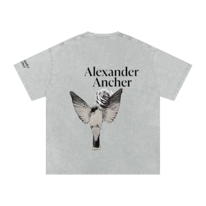 grey bird oversized T-Shirt