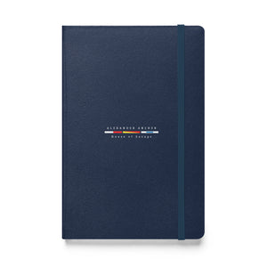 Hardcover bound notebook navy