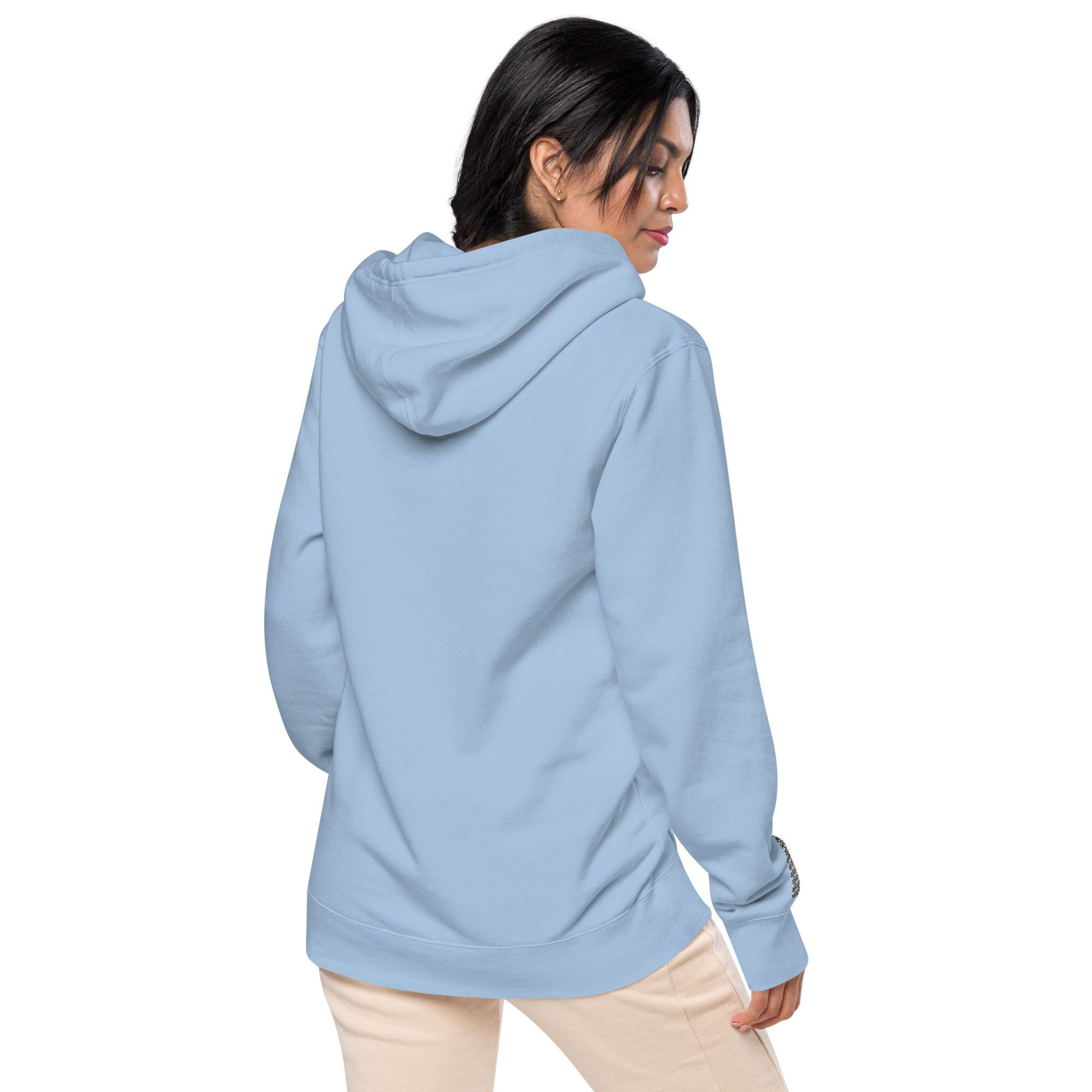 Unisex pigment-dyed hoodie