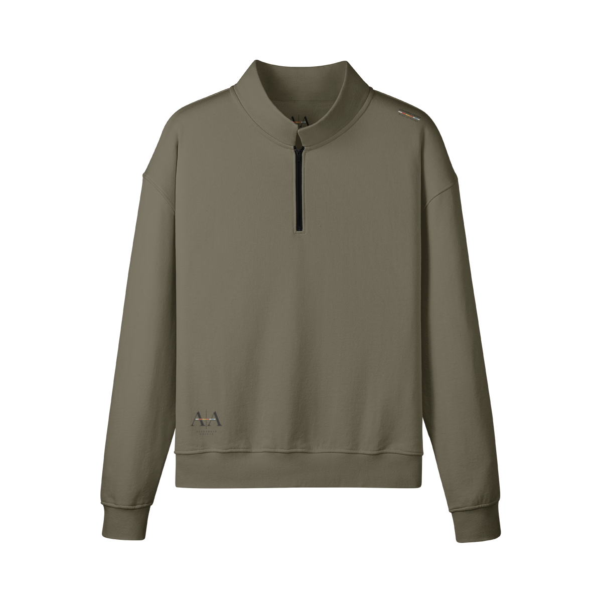 Heavyweight Half-zip Sweatshirt